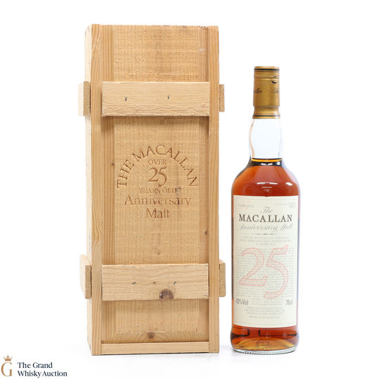 Macallan - 25 Year Old - Anniversary Malt