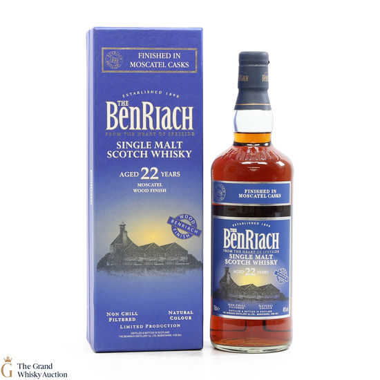 Benriach - 22 Year Old - Moscatel Wood Finish