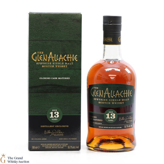 GlenAllachie - 13 Year Old - Oloroso Cask Matured (Distillery Exclusive)