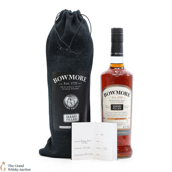 Bowmore - 14 Year Old 2007 - Ruby Port Finish #1 - Hand Fill 2022
