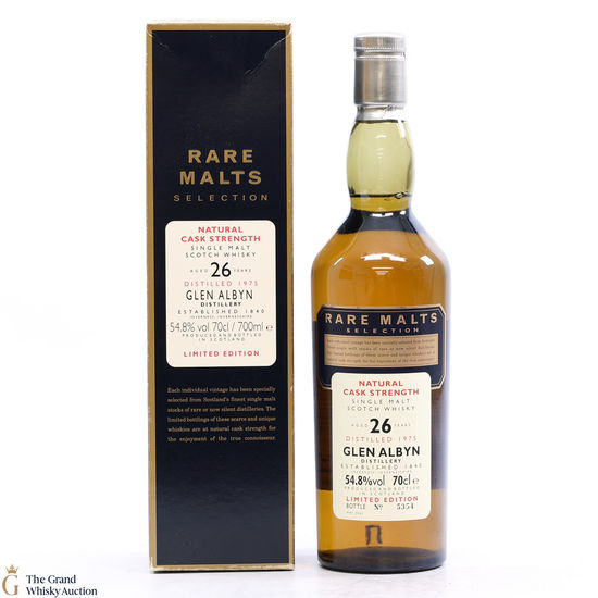 Glen Albyn - 26 Year Old 1975 - Rare Malts 54.8%