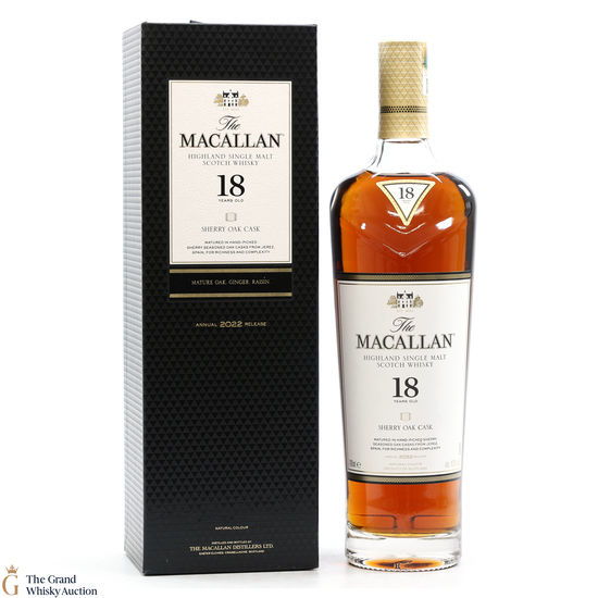Macallan - 18 Year Old - Sherry Oak (2022)