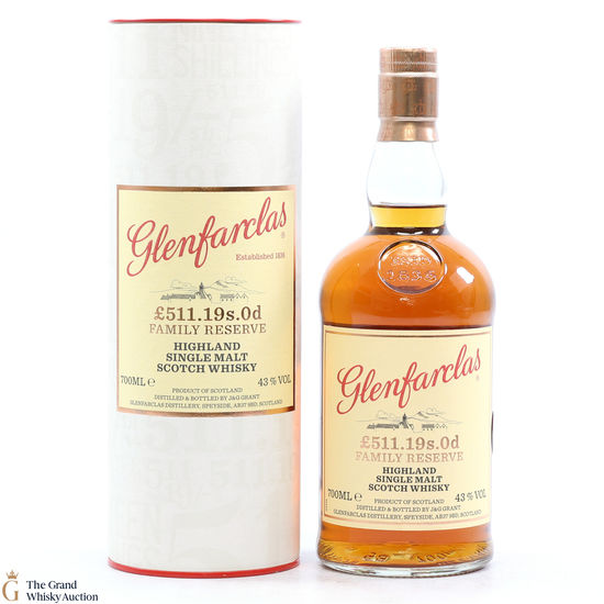 Glenfarclas - £511.19s.0d - Family Reserve