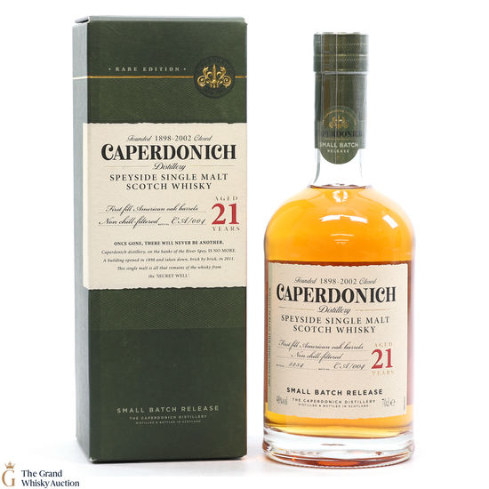 Caperdonich - 21 Year Old - Small Batch Release - Rare Edition