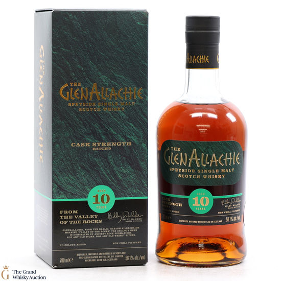 GlenAllachie - 10 Year Old - Cask Strength - Batch 9