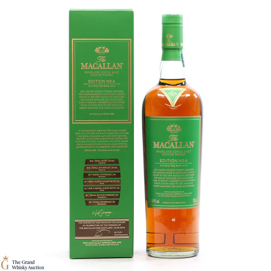 Macallan - Edition No. 4 - 2018 - Edrington & Maxxium Staff