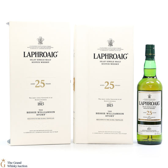 Laphroaig - 25 Year Old Bessie Williamson Story Exclusive to Global Traveller 