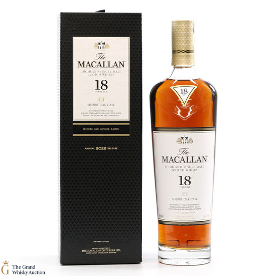 Macallan - 18 Year Old - Sherry Oak (2022)