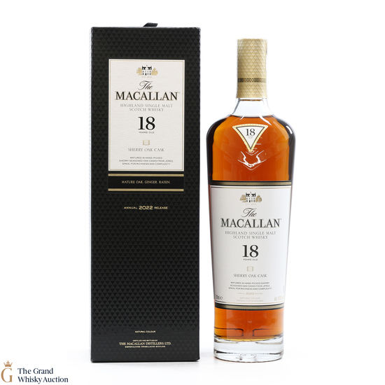 Macallan - 18 Year Old - Sherry Oak (2022)