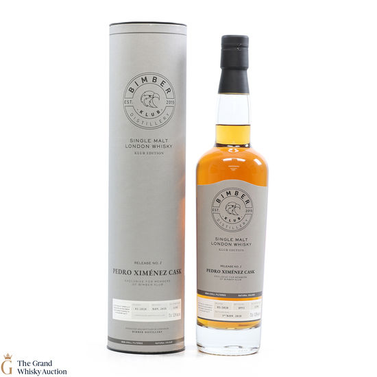 Bimber - Pedro Ximenez Cask Release No.1 - Klub Edition Bimber - Pedro Ximenez Cask Release No.1 - Klub Edition