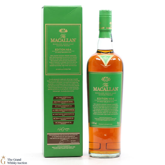 Macallan - Edition No. 4 - 2018 - Edrington & Maxxium Staff
