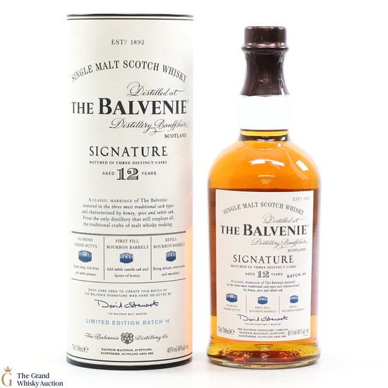 Balvenie - 12 Year Old - Signature - Batch #4