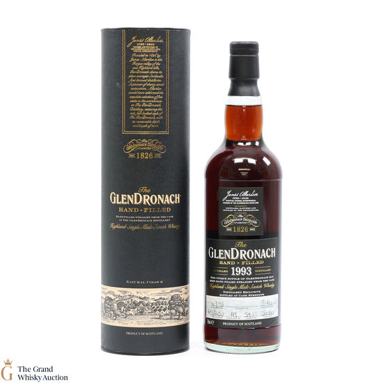 Glendronach - 29 Year Old 1993 Hand Filled Cask Strength Oloroso #2450