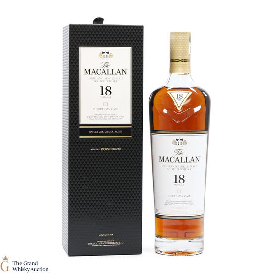 Macallan - 18 Year Old Sherry Oak (2022)