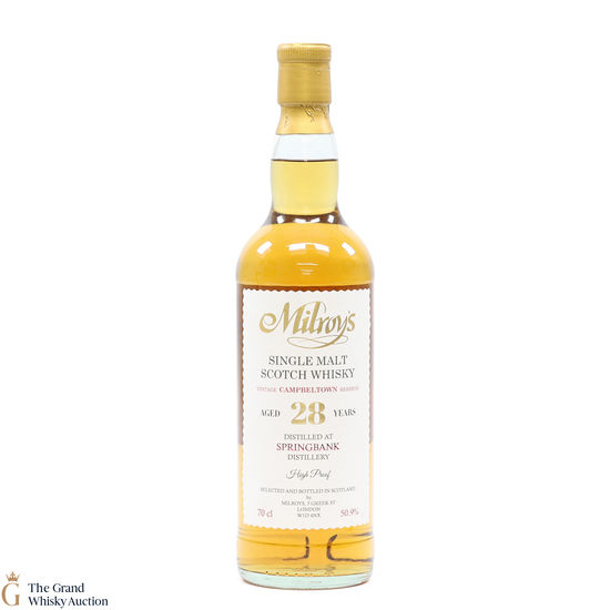 Springbank - 28 Year Old 1992 Milroy's Hogshead #185