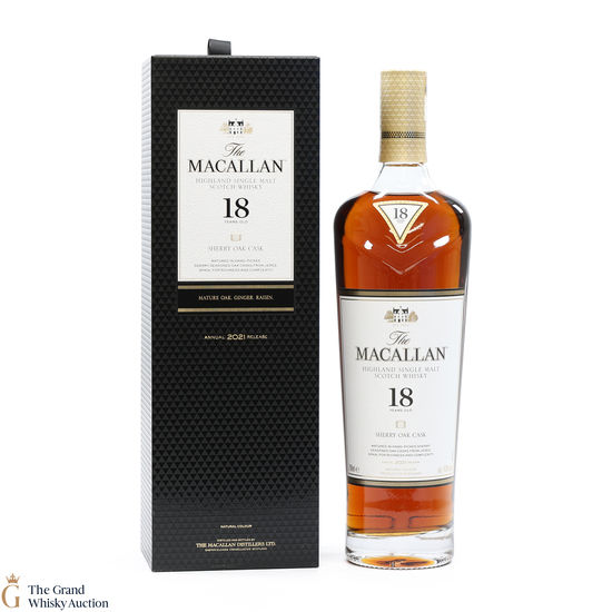 Macallan - 18 Year Old - Sherry Oak (2021)
