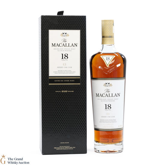 Macallan - 18 Year Old - Sherry Oak (2022)