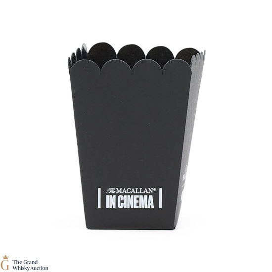 Macallan - In Cinema Paper Popcorn Cup - James Bond 60th Anniversary