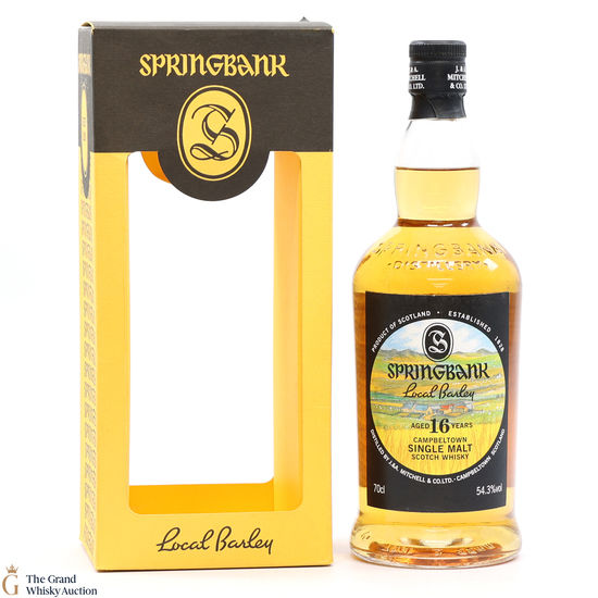 Springbank - 16 Year Old - Sept 1999 Local Barley Jan 2016