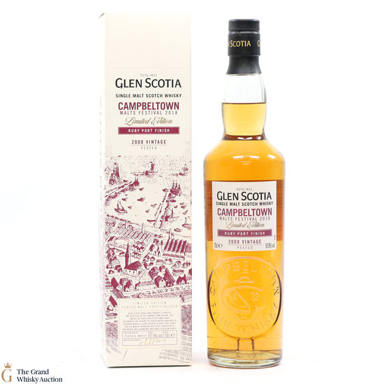Glen Scotia - 2008 Ruby Port Finish - Campbeltown Malts Festival 2018