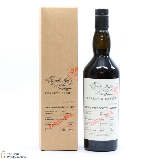 Speyside - 12 Year Old 2008 - Reserve Casks Parcel No. 6