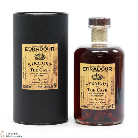 Edradour - 10 Year Old 2011 #453 - Straight from the Cask (50cl)