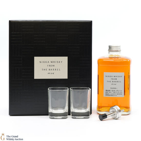 Nikka - Whisky From The Barrel Gift Set - 50cl
