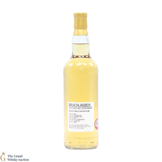 Bruichladdich - 15 Year Old 2001 #560 Bourbon Hogshead Private Cask