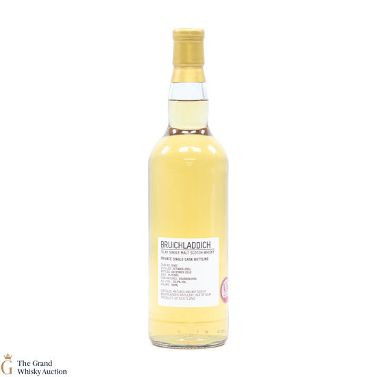 Bruichladdich - 15 Year Old 2001 #560 Bourbon Hogshead Private Cask