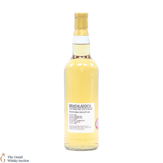 Bruichladdich - 15 Year Old 2001 #560 Bourbon Hogshead Private Cask