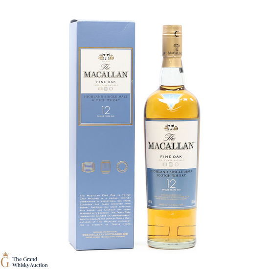 Macallan - 12 Year Old - Fine Oak 