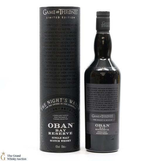 Oban - Bay Reserve - The Night's Watch - Game of Thrones