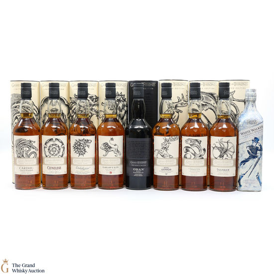 Game of Thrones - Limited Editions - 9 x 70cl