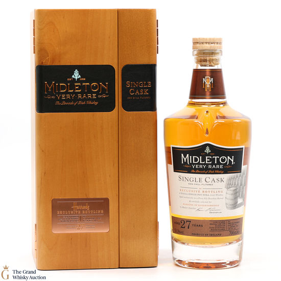 Midleton - 27 Year Old - Very Rare Single Cask #987 - Harrods