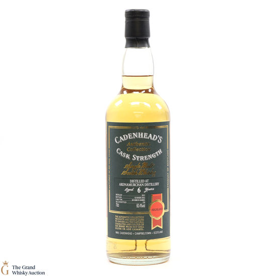 Ardnamurchan - 6 Year Old 2015 Cadenhead's Cask Strength 2022
