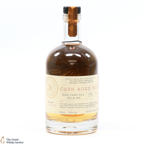 White Peak - Cask Aged Rum 50cl Batch 2021/01