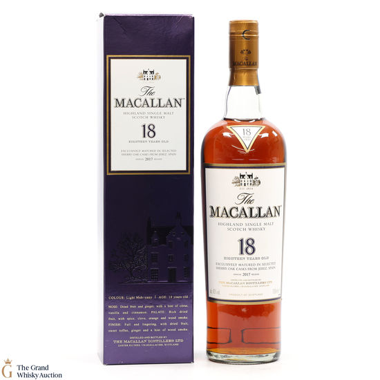 Macallan - 18 Year Old - 2017 Release