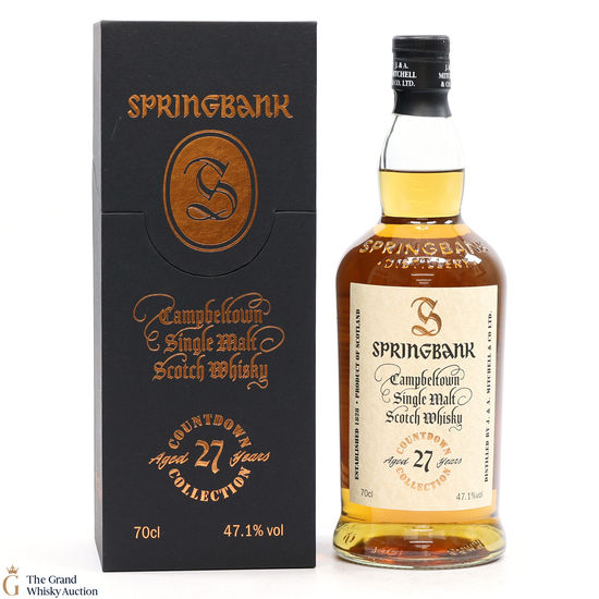 Springbank - 27 Year Old - Countdown Collection 2023
