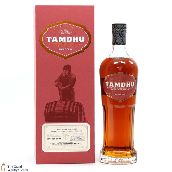 Tamdhu - 18 Year Old - 2004 - Single Cask #5645 - TDS