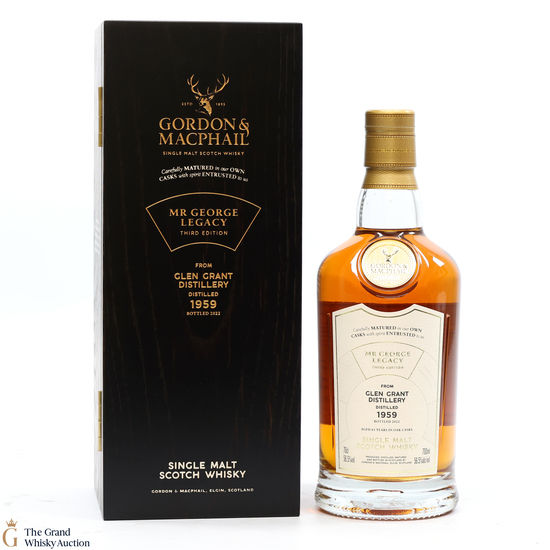 Glen Grant - 63 Year Old 1959 - Mr George Legacy Third Edition - Gordon & MacPhail