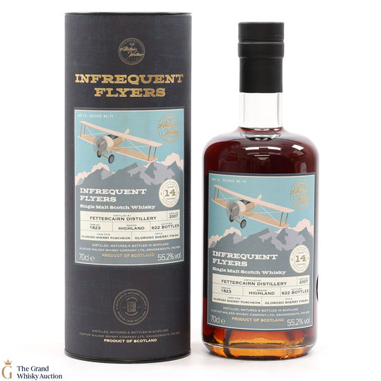 Fettercairn - 14 Year Old 2007 - Cask #1823 - Infrequent Flyers