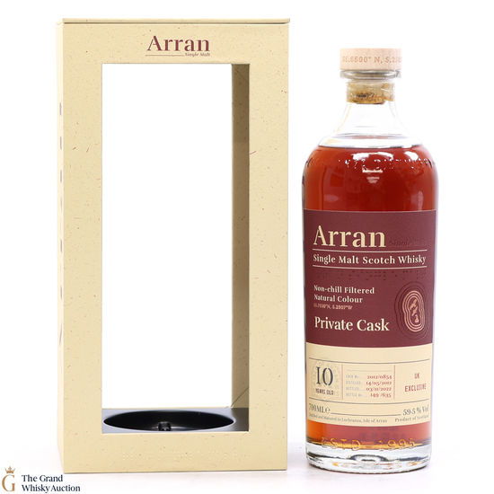 Arran - 10 Year Old 2012 Private Cask #854 - UK Exclusive