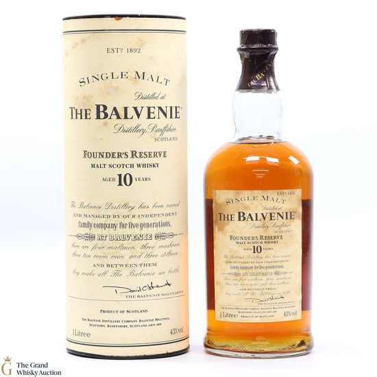 Balvenie - 10 Year Old - Founder's Reserve 1L