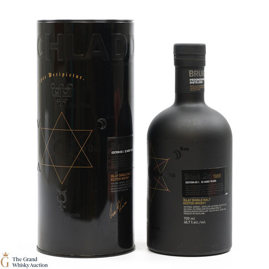Bruichladdich - 22 Year Old - Black Art - Edition 3.1 1989