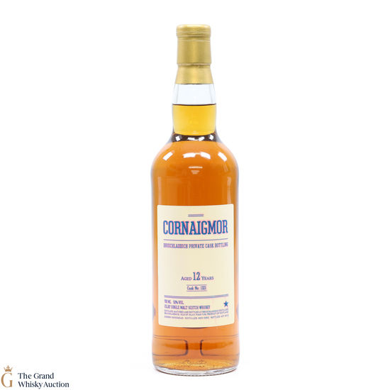 Bruichladdich - 12 Year Old 2003 #1321 Sherry Hogshead Cornaigmor Private Cask