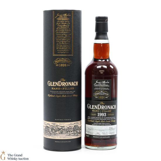 Glendronach - 29 Year Old 1993 Hand Filled Cask Strength Oloroso #2450