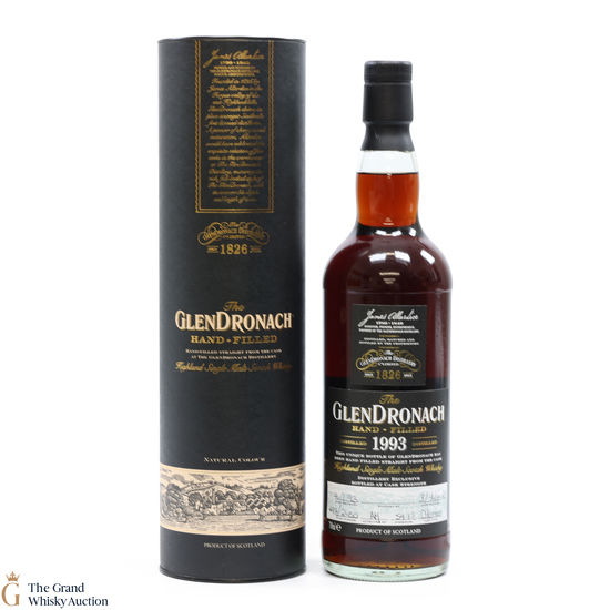 Glendronach - 29 Year Old 1993 Hand Filled Cask Strength Oloroso #2450