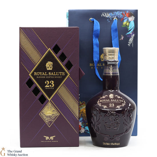 Royal Salute - 23 Year Old Blend (Taiwan Special) + bag