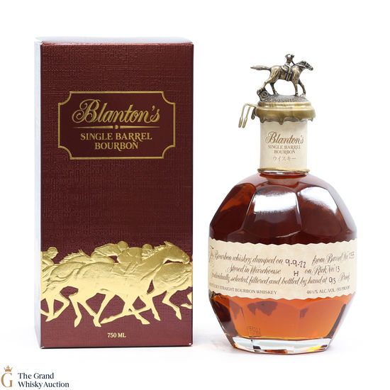 Blanton's - Single Barrel - Dumped 2022 / Japanese Import 75cl
