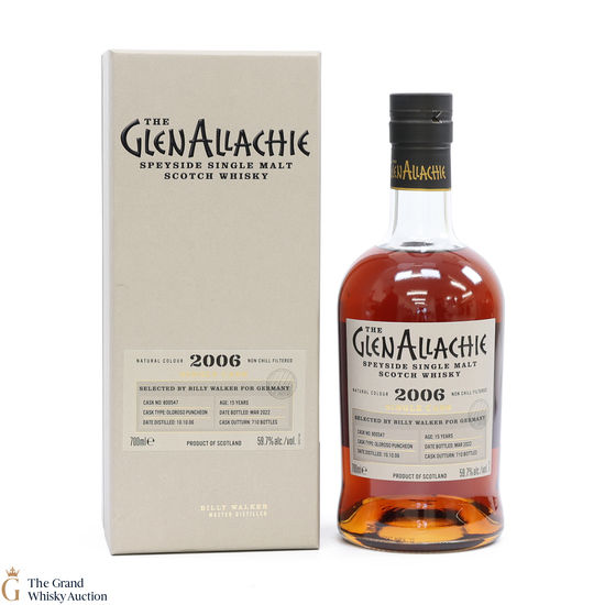 GlenAllachie - 15 Year Old 2006 Single Cask #800547